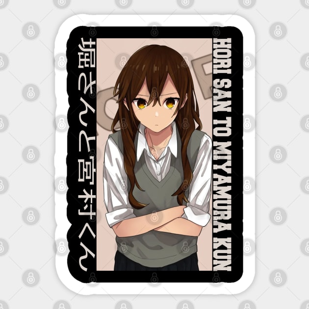 Kyouko Hori-Horimiya Sticker by abdul rahim